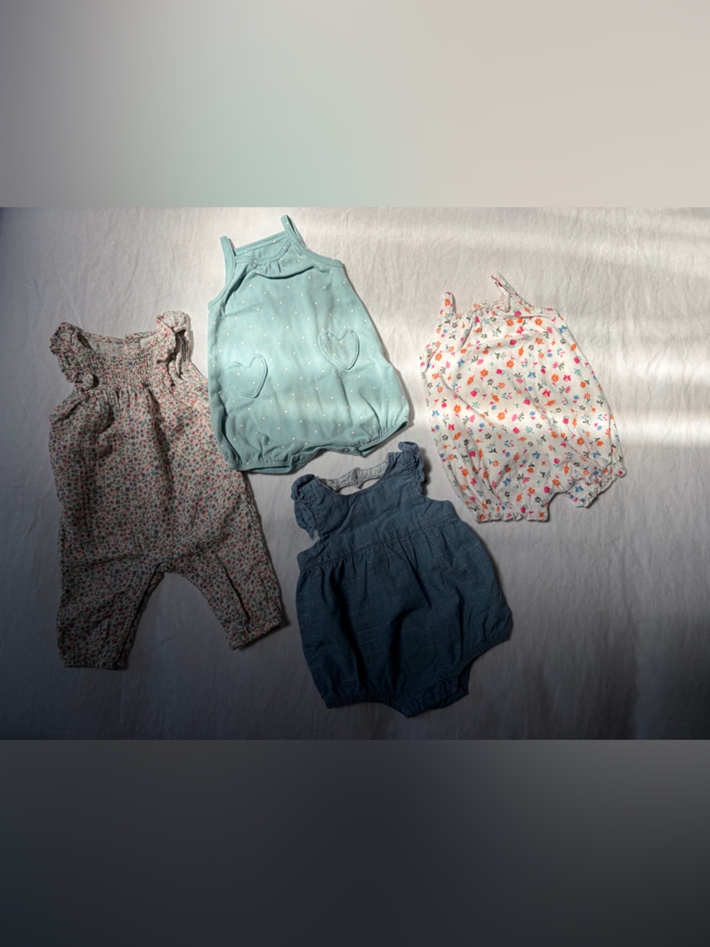 NWOT Baby Rompers - size 3m